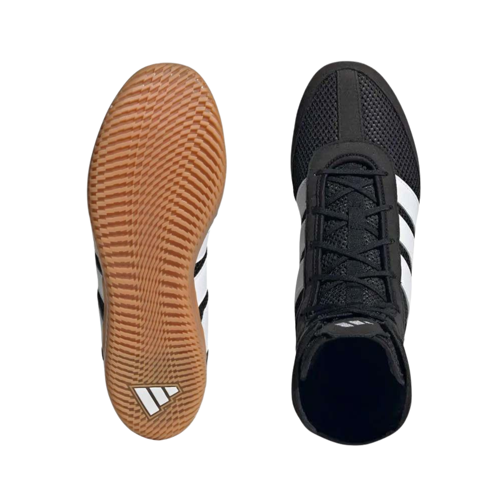 Adidas Box Hog Wide Boxing Boots - Black