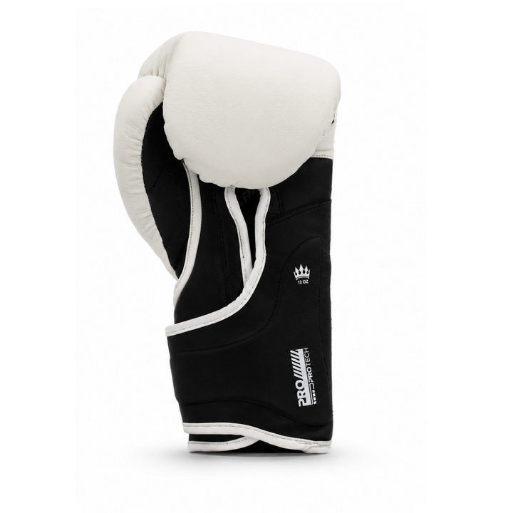 Playerz ProTech Boxing Gloves Velcro - White