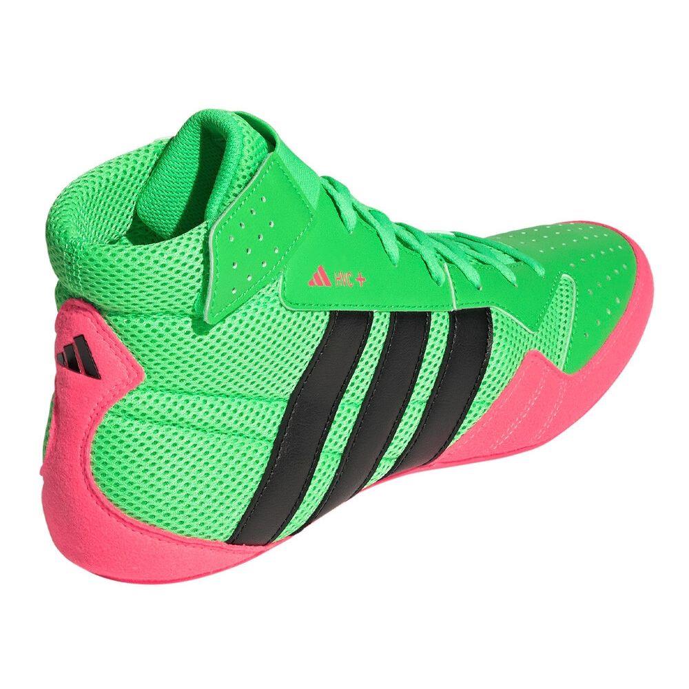 Adidas Kids Havoc Plus Boxing Wrestling Boot - Screaming Green-Adidas