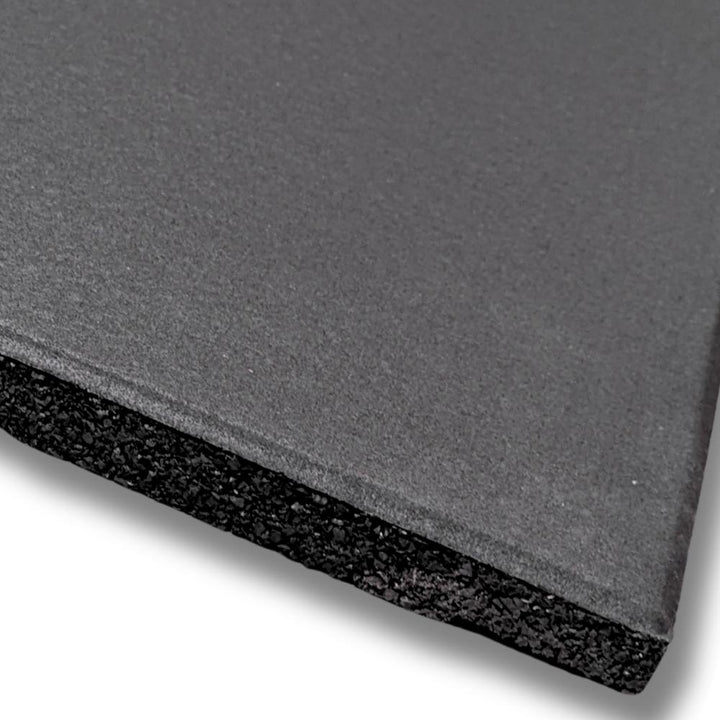20mm Onyx EPDM Rubber Gym Tiles-Sprung Gym Flooring