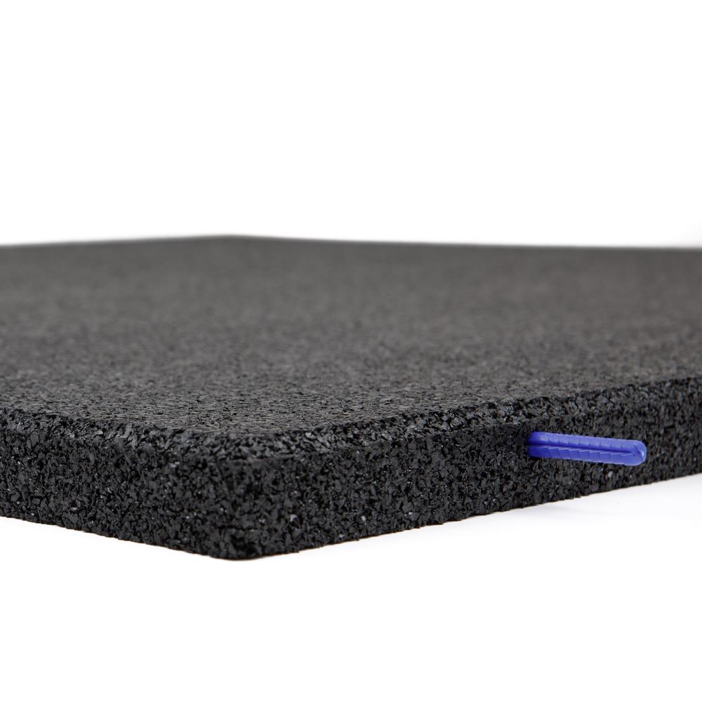 30mm Outdoor Rubber Gym Tiles – 1m x 1m-Sprung Gym Flooring