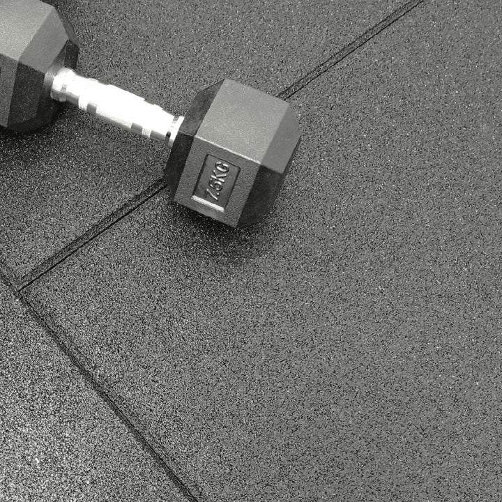 30mm Sprung PRO Gym Floor Tile - Rubber Heavy Duty Gym Flooring-Sprung Gym Flooring