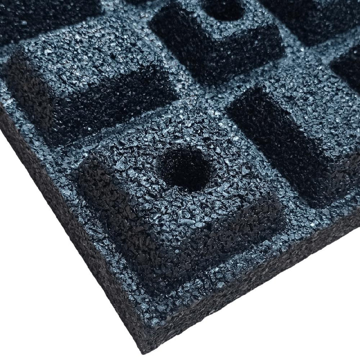 43mm Acoustic Gym Flooring Tiles – Decibel Collection-Sprung Gym Flooring