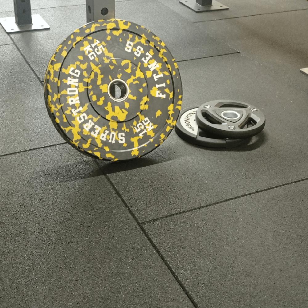 43mm Acoustic Gym Flooring Tiles – Decibel Collection-Sprung Gym Flooring