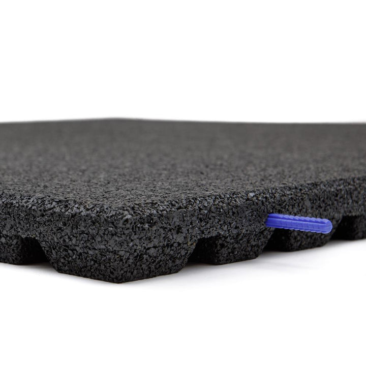 43mm Outdoor Rubber Gym Tiles – 1m x 1m-Sprung Gym Flooring