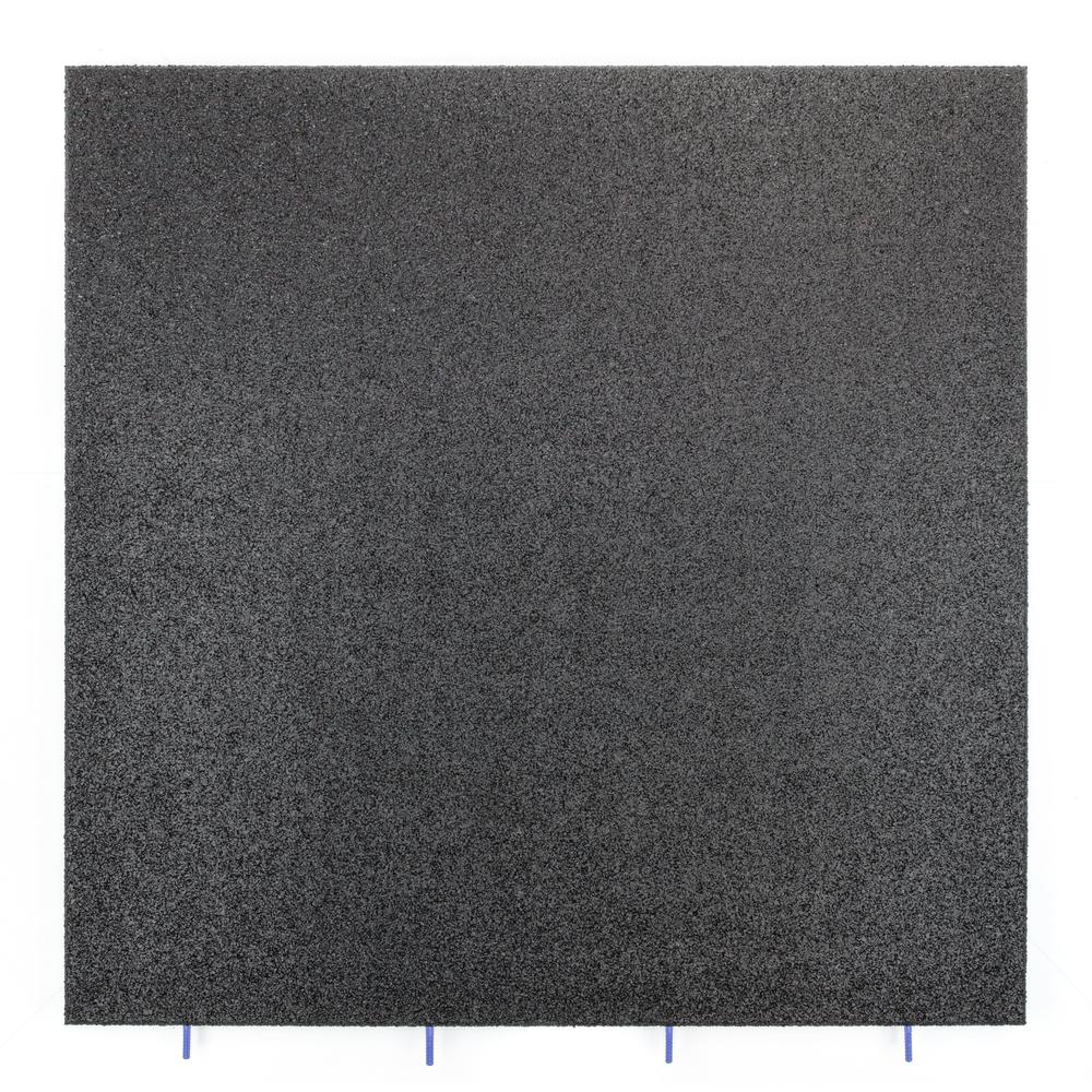 43mm Outdoor Rubber Gym Tiles – 1m x 1m-Sprung Gym Flooring