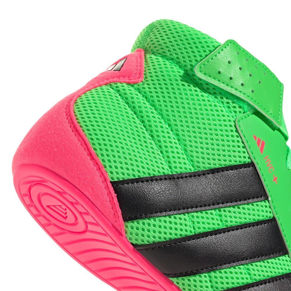 Adidas Kids Havoc Plus Boxing Wrestling Boot - Screaming Green-Adidas