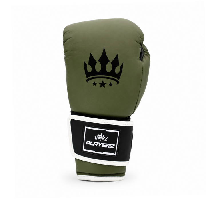 Playerz ProTech Boxing Gloves Velcro - Khaki