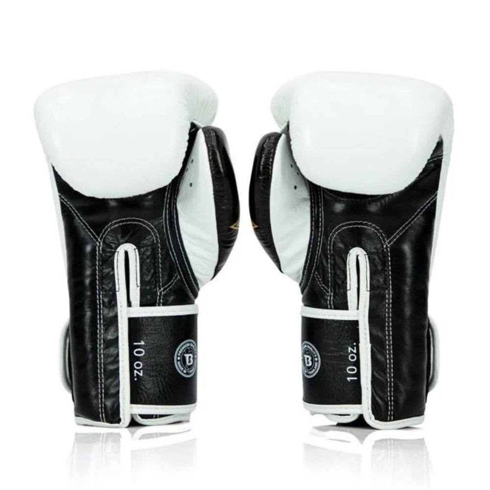 Gants de boxe thaïlandaise Fairtex X Booster - Blanc/Or