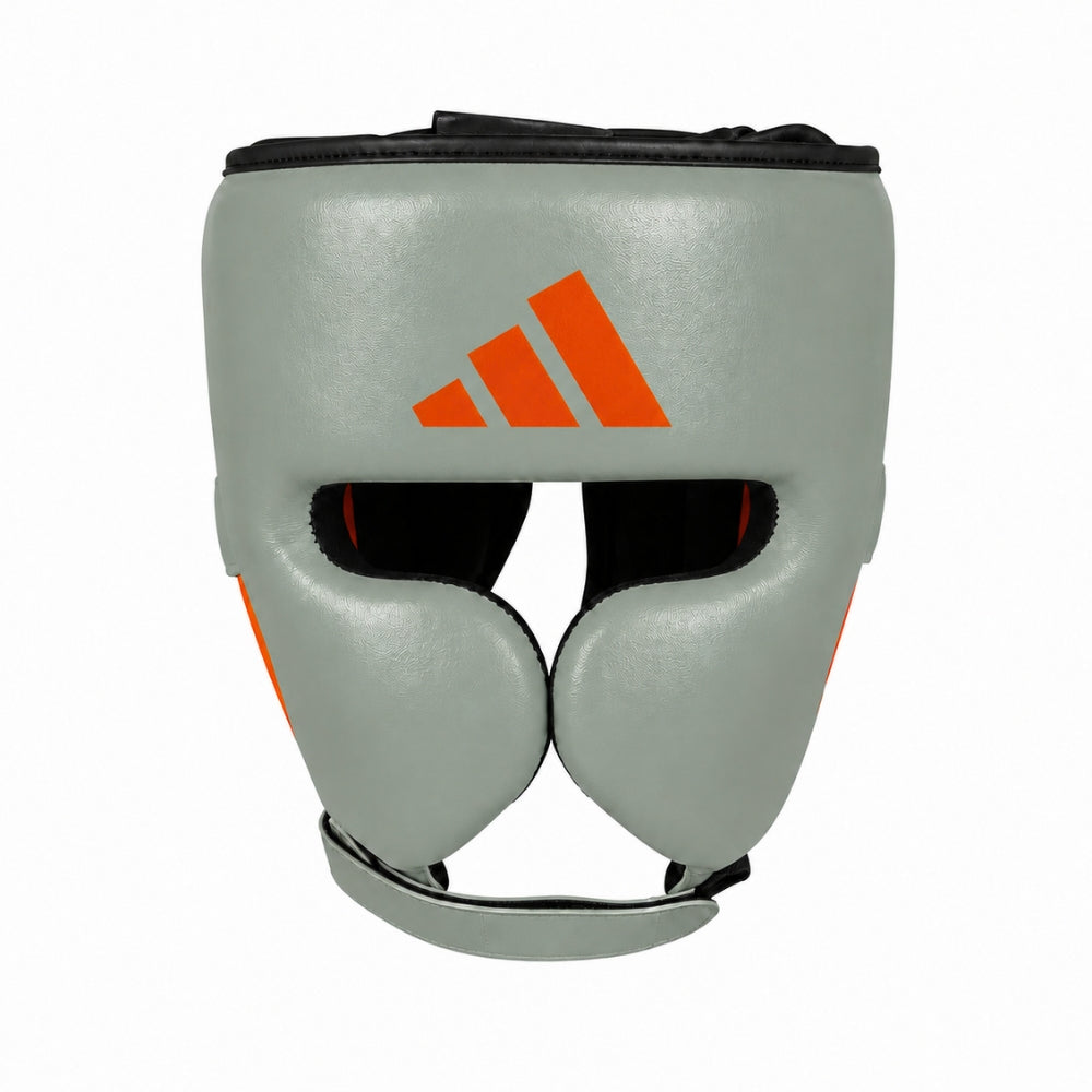 Adidas Adistar Pro Head Guard - Grey/Orange