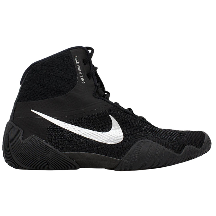 Nike Tawa Wrestling Boots - Black/Silver-Nike