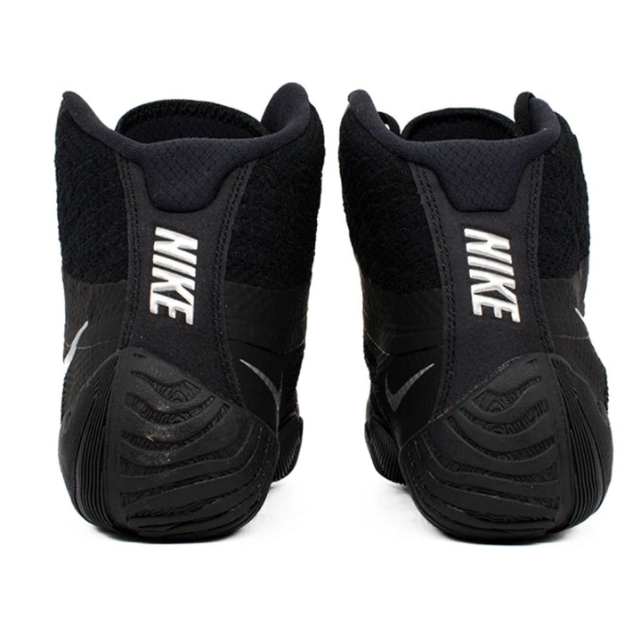 Nike Tawa Wrestling Boots - Black/Silver-Nike