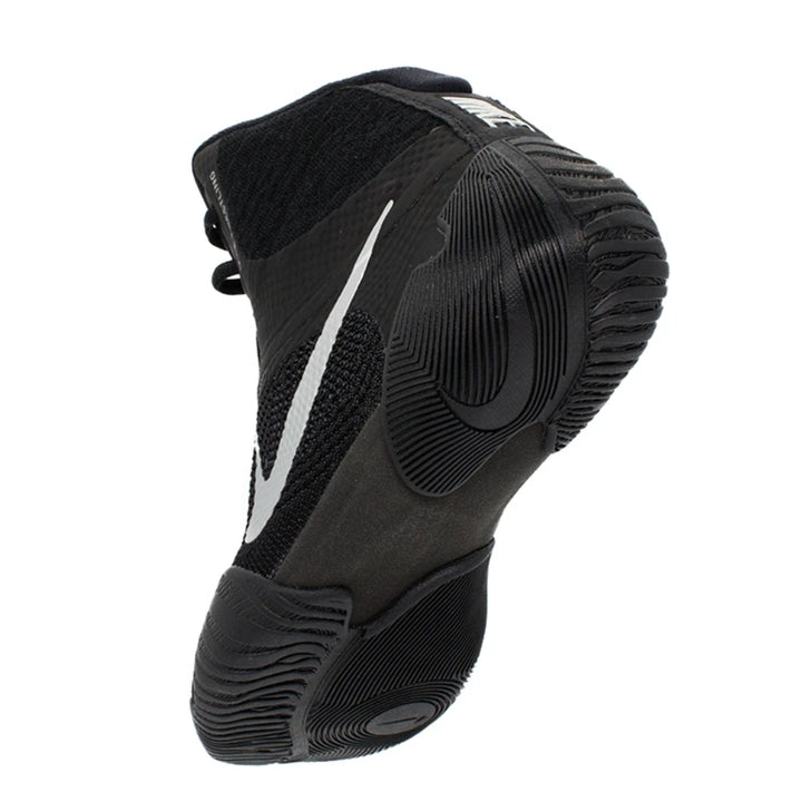 Nike Tawa Wrestling Boots - Black/Silver-Nike
