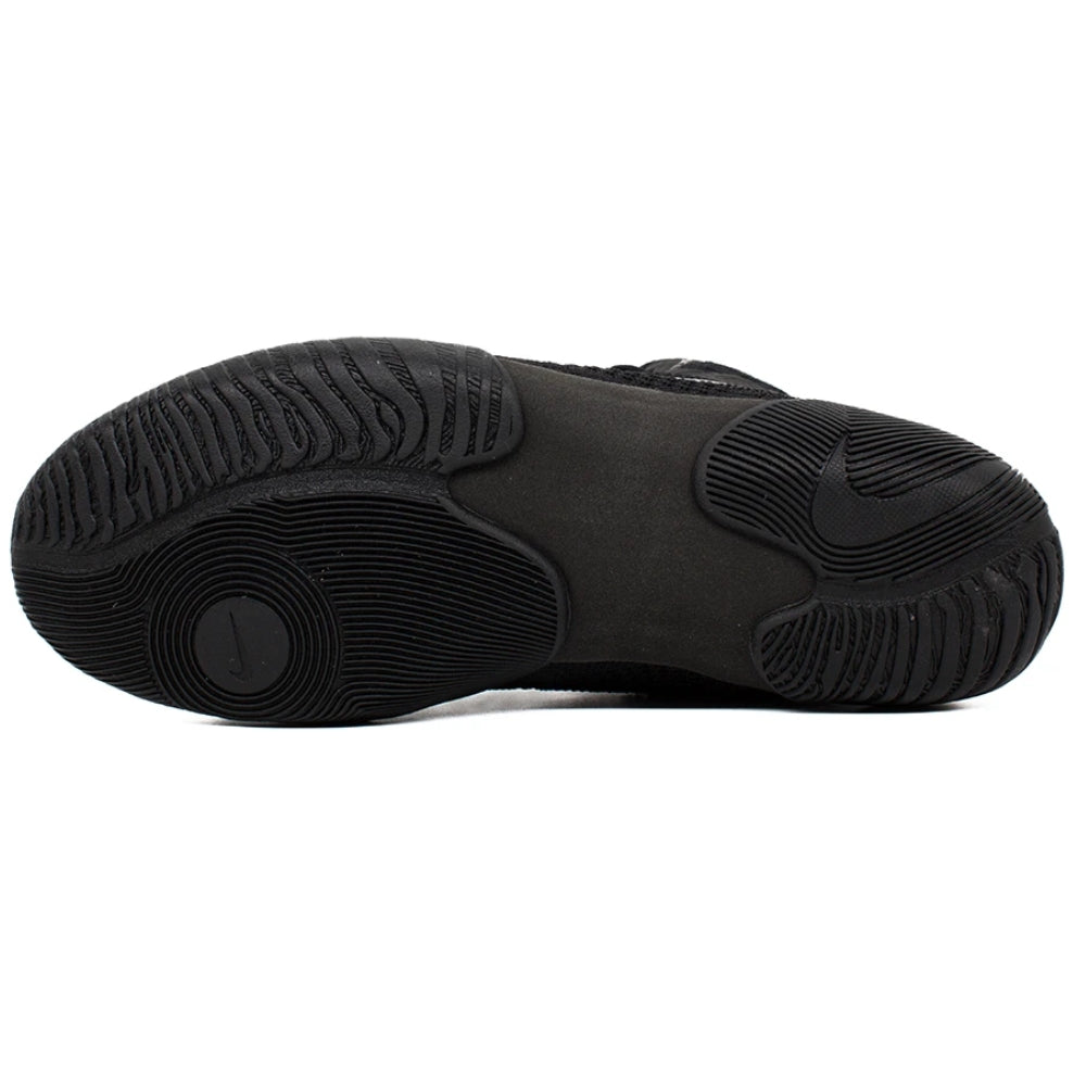 Nike Tawa Wrestling Boots - Black/Silver-Nike