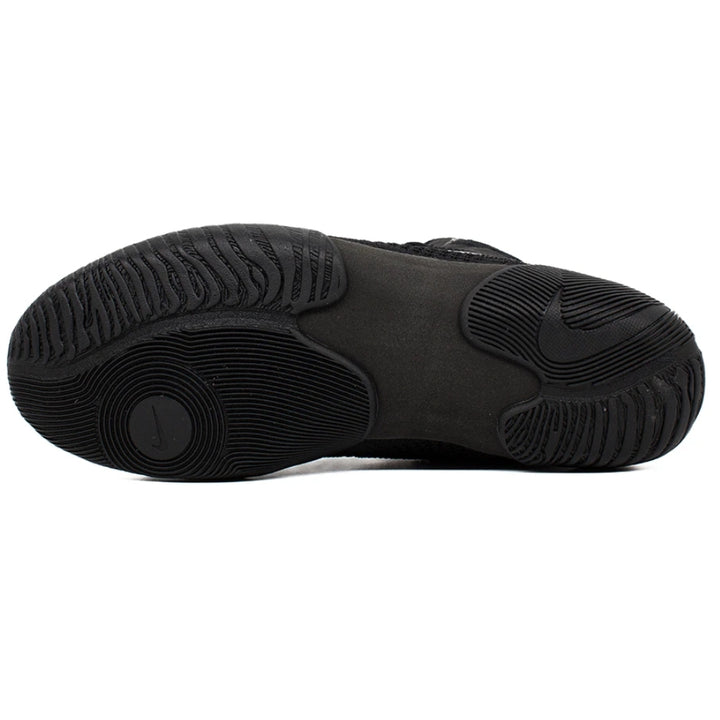 Nike Tawa Wrestling Boots - Black/Silver-Nike