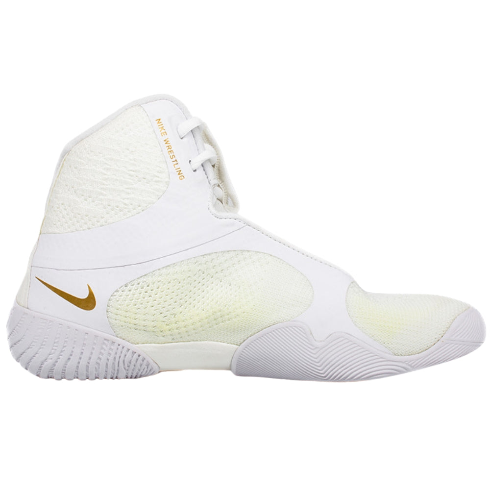Nike Tawa Wrestling Boots - White/Gold-Nike