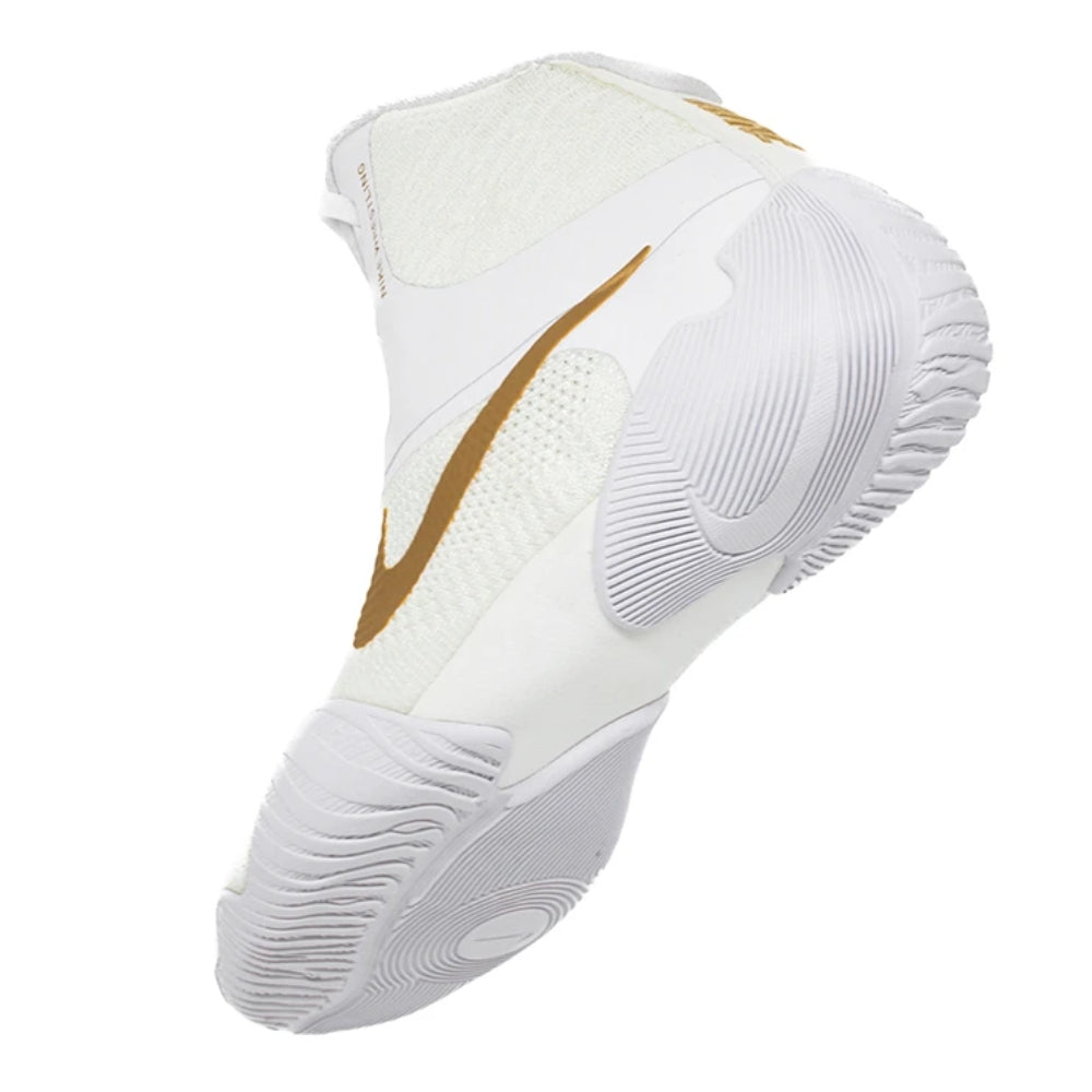 Nike Tawa Wrestling Boots - White/Gold-Nike