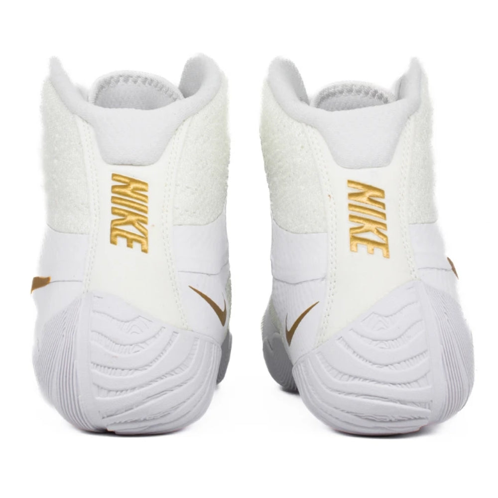 Nike Tawa Wrestling Boots - White/Gold-Nike