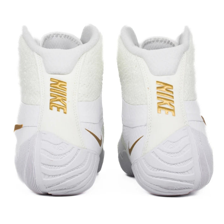 Nike Tawa Wrestling Boots - White/Gold-Nike