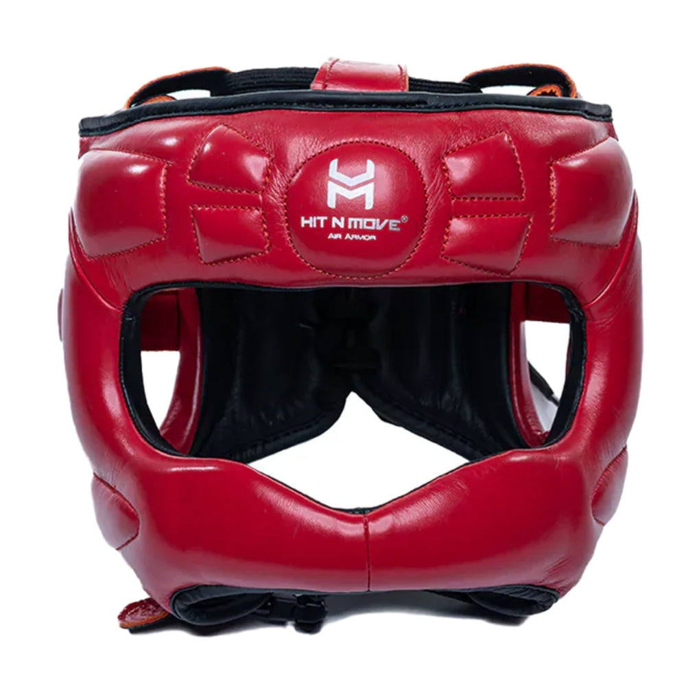 Hit N Move Nose Bar Head Guard - Red