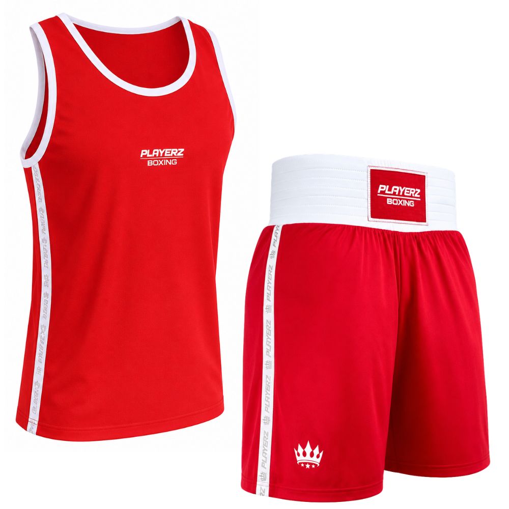 Playerz Boxing Set - Red-Playerz Boxing