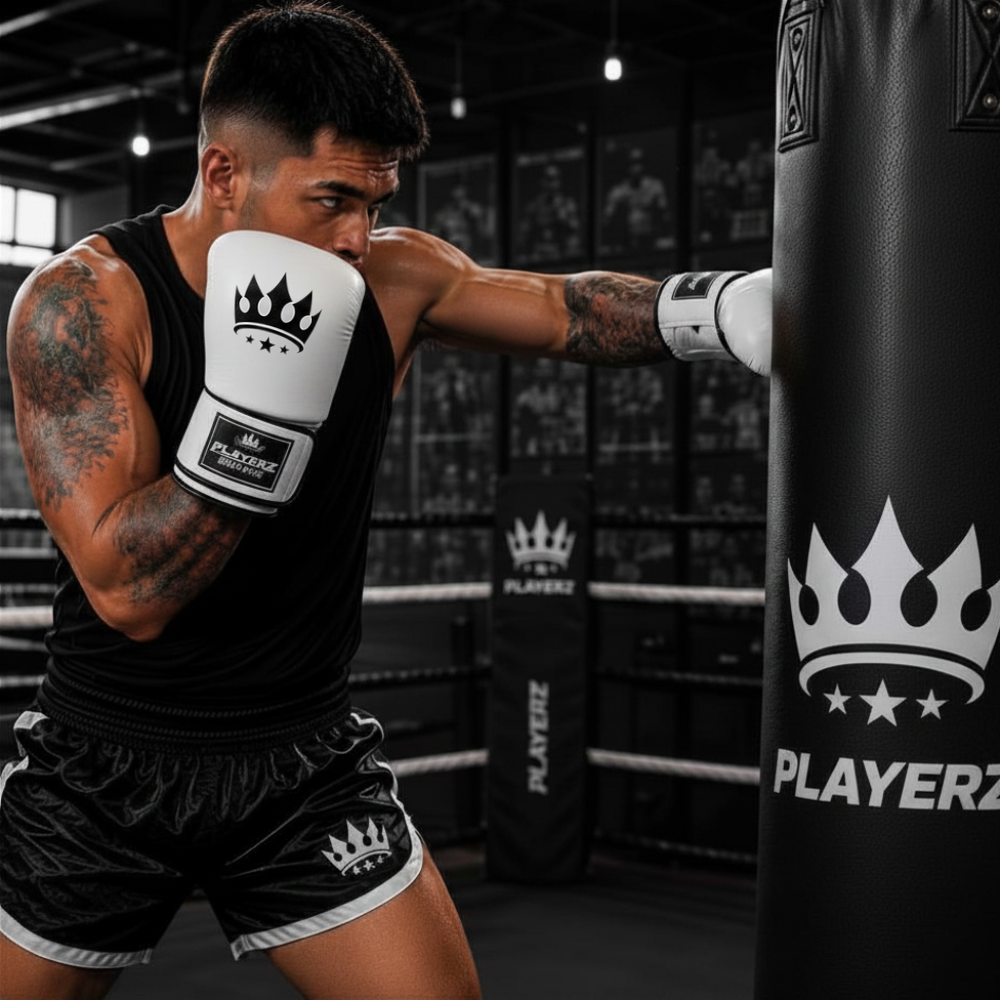 Playerz SparTech Bag Gloves - White