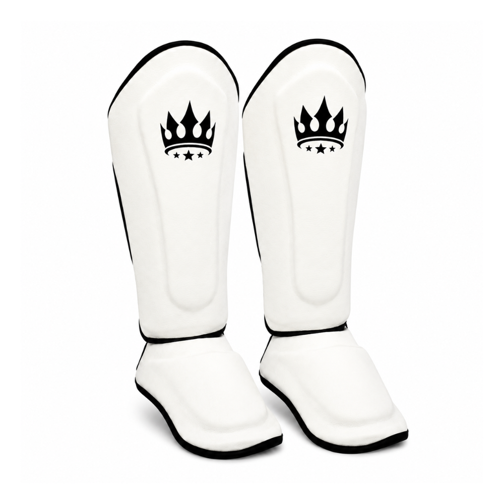 Playerz Kids SparTech Shin Guard - White