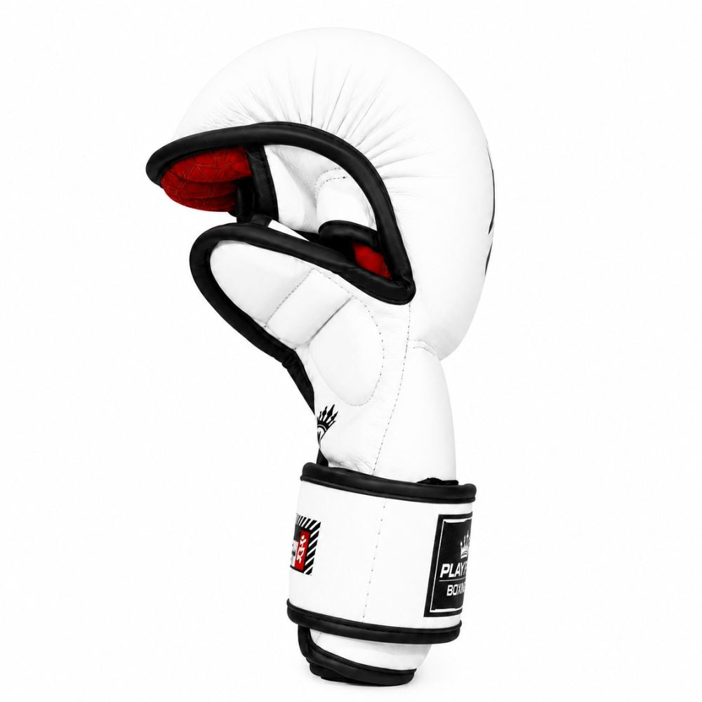 Gants de sparring Playerz SparTech MMA - Blanc/Noir