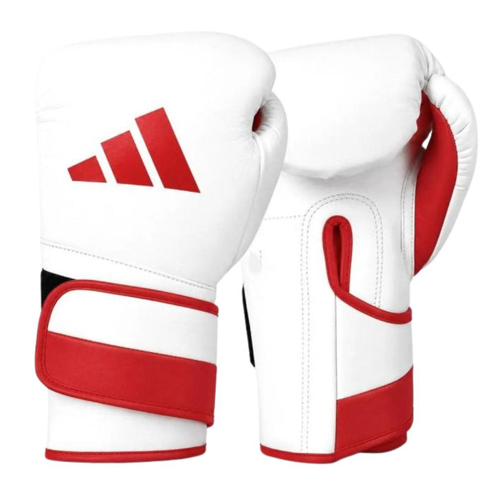 Adidas Adispeed Boxing Gloves - White/Red-Adidas