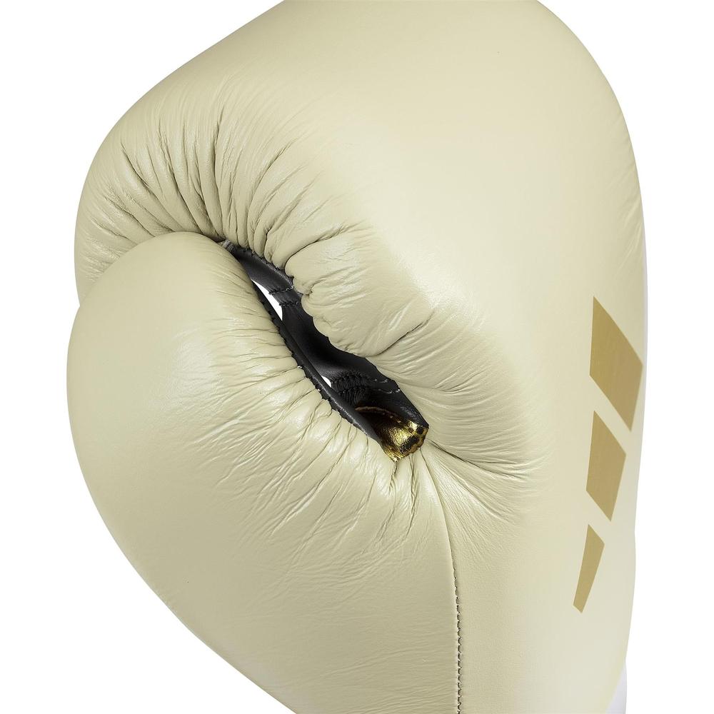 Adidas Adispeed Lace Boxing Gloves - Alumina/Gold-Adidas