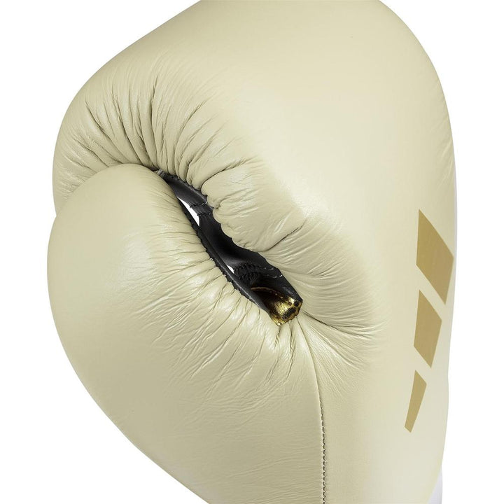 Adidas Adispeed Lace Boxing Gloves - Alumina/Gold-Adidas