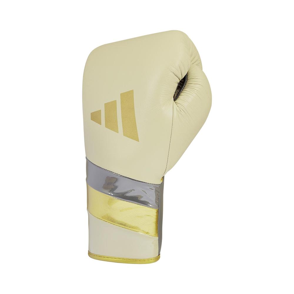 Adidas Adispeed Lace Boxing Gloves - Alumina/Gold-Adidas