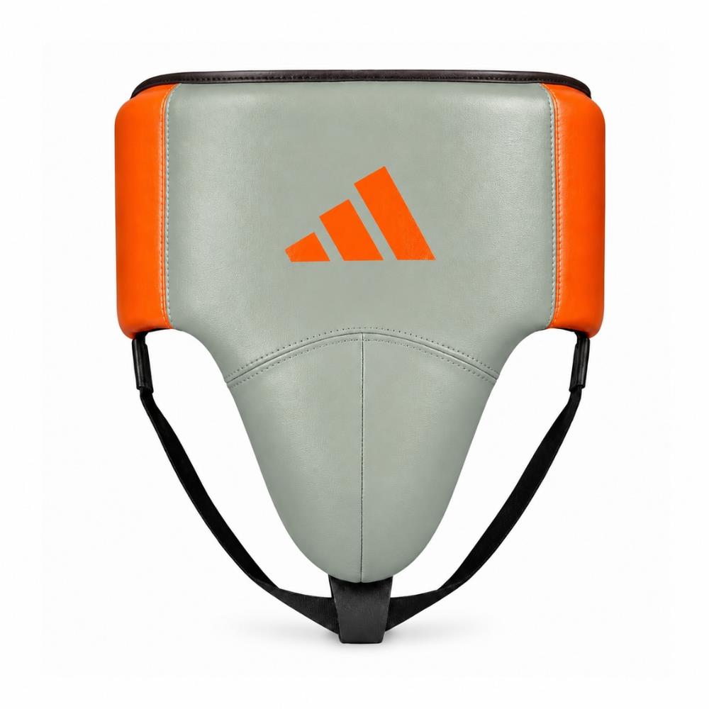 Adidas Adistar Pro Groin Guard - Grey/Orange-Adidas
