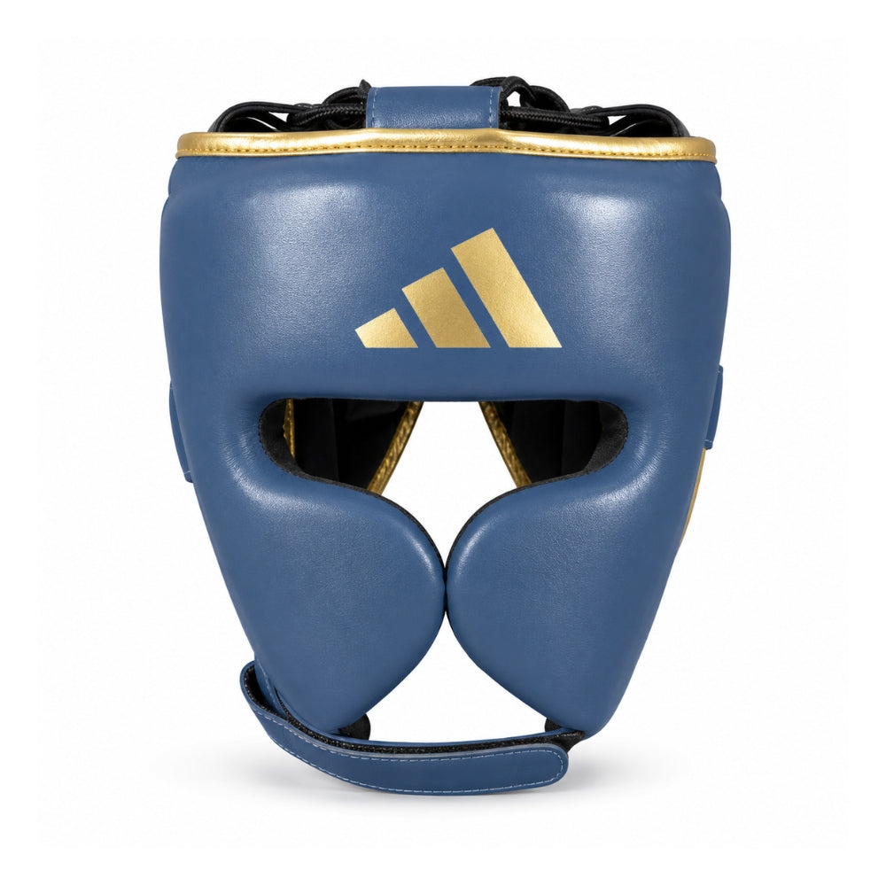 Adidas Adistar Pro Head Guard - Blue/Gold-Adidas
