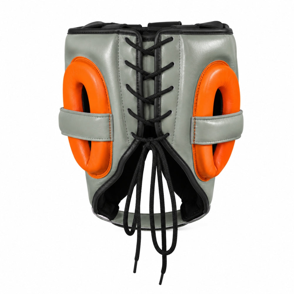 Adidas Adistar Pro Head Guard - Grey/Orange-Adidas