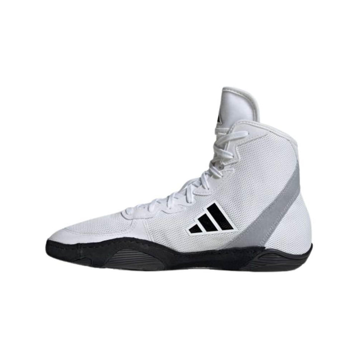 Adidas Adizero Wrestling Boots - White/Silver-Adidas