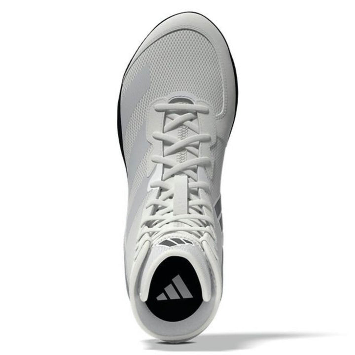 Adidas Adizero Wrestling Boots - White/Silver-Adidas