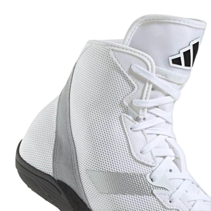 Adidas Adizero Wrestling Boots - White/Silver-Adidas