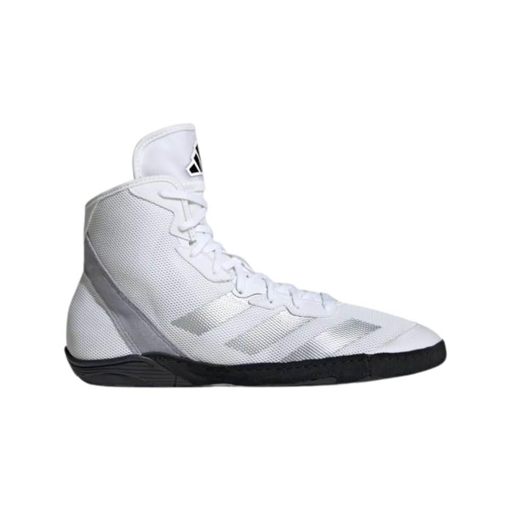Adidas Adizero Wrestling Boots - White/Silver-Adidas