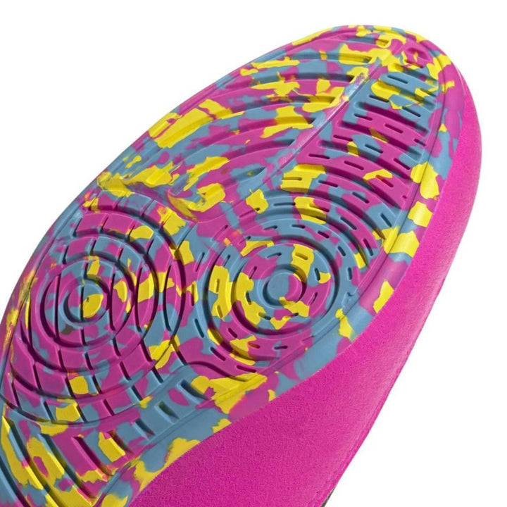 Adidas Adult Havoc Wrestling Boots - Black/Pink/Cyan-Adidas