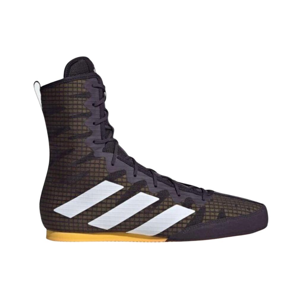 Adidas Box Hog 4 Boxing Boots - Black/Oly-Adidas