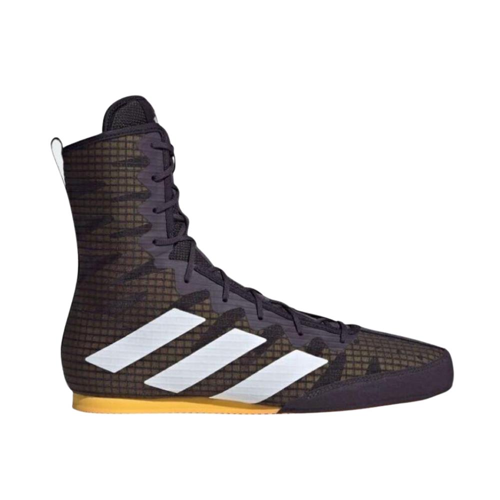 Adidas Box Hog 4 Boxing Boots - Black/Oly-Adidas