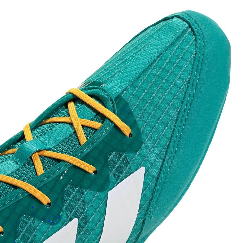 SSL Adidas Box Hog 4 Boxing Boots - Teal/White/Pink-Adidas