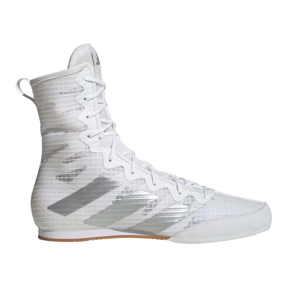 Adidas Box Hog 4 Boxing Boots - White-Adidas