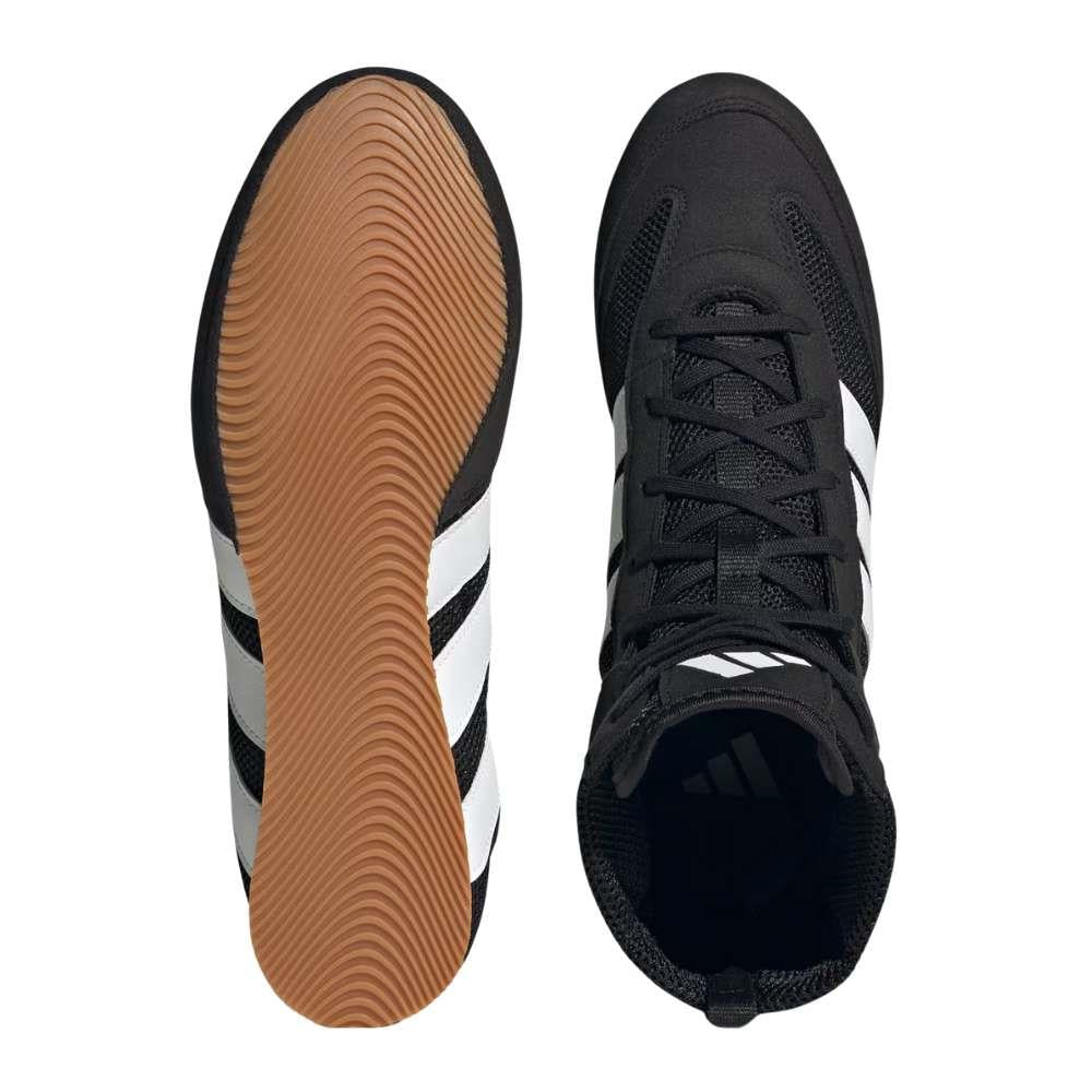 Adidas Box Hog Classic Boxing Boots - Black-Adidas