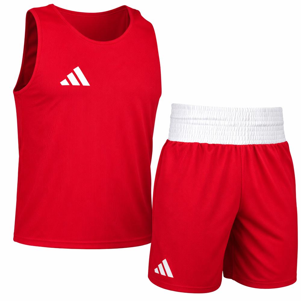 Adidas Boxing Set - World Boxing Approved - Red-Adidas