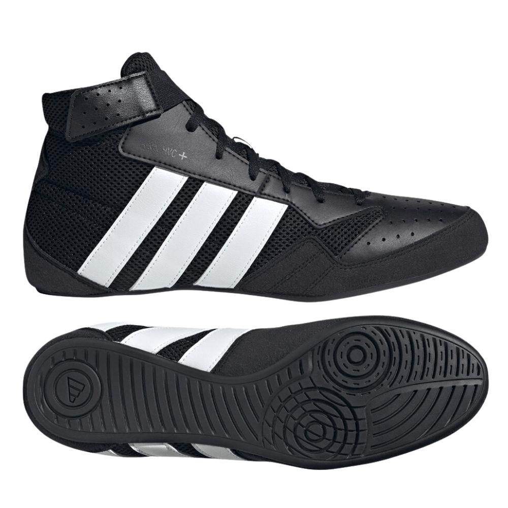 Adidas Havoc Plus Boxing Wrestling Boot - Black-Adidas