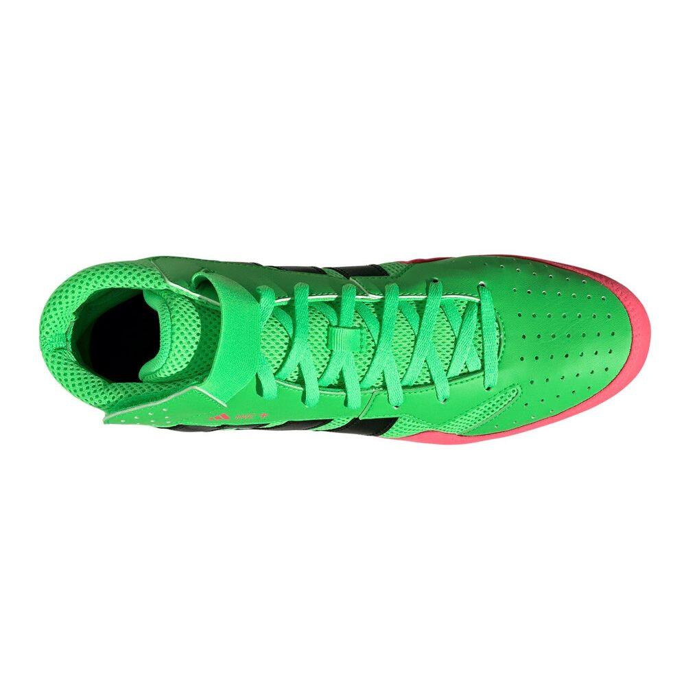 Adidas Havoc Plus Boxing Wrestling Boot - Screaming Green-Adidas