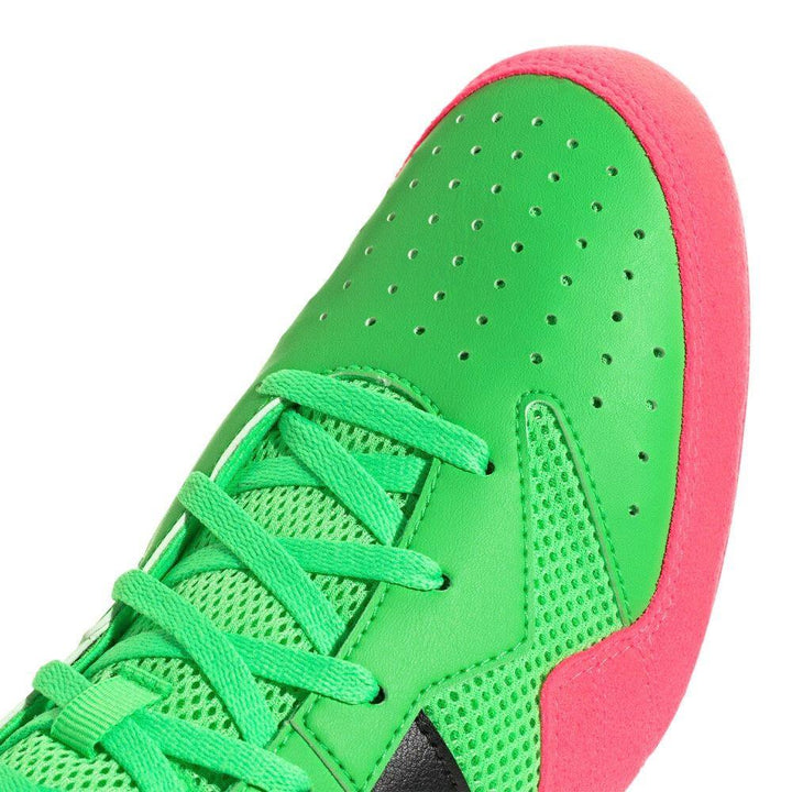 Adidas Havoc Plus Boxing Wrestling Boot - Screaming Green-Adidas