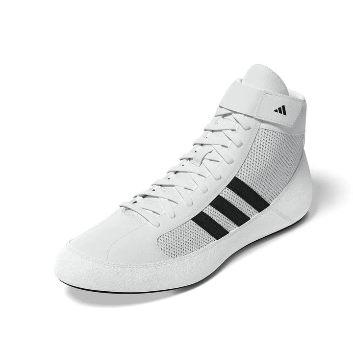 SSL Adidas Kids Havoc Wrestling Boots - White/Black-Adidas